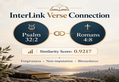 InterLink Verse Connection: Psalms 32:2