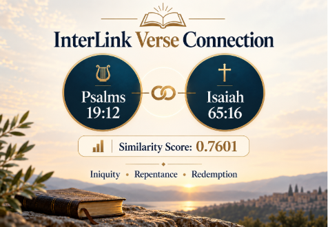 InterLink Verse Connection: Psalms 19:12